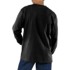 Carhartt Men's Loose Fit Heavyweight Long-Sleeve Pocket T-Shirt back