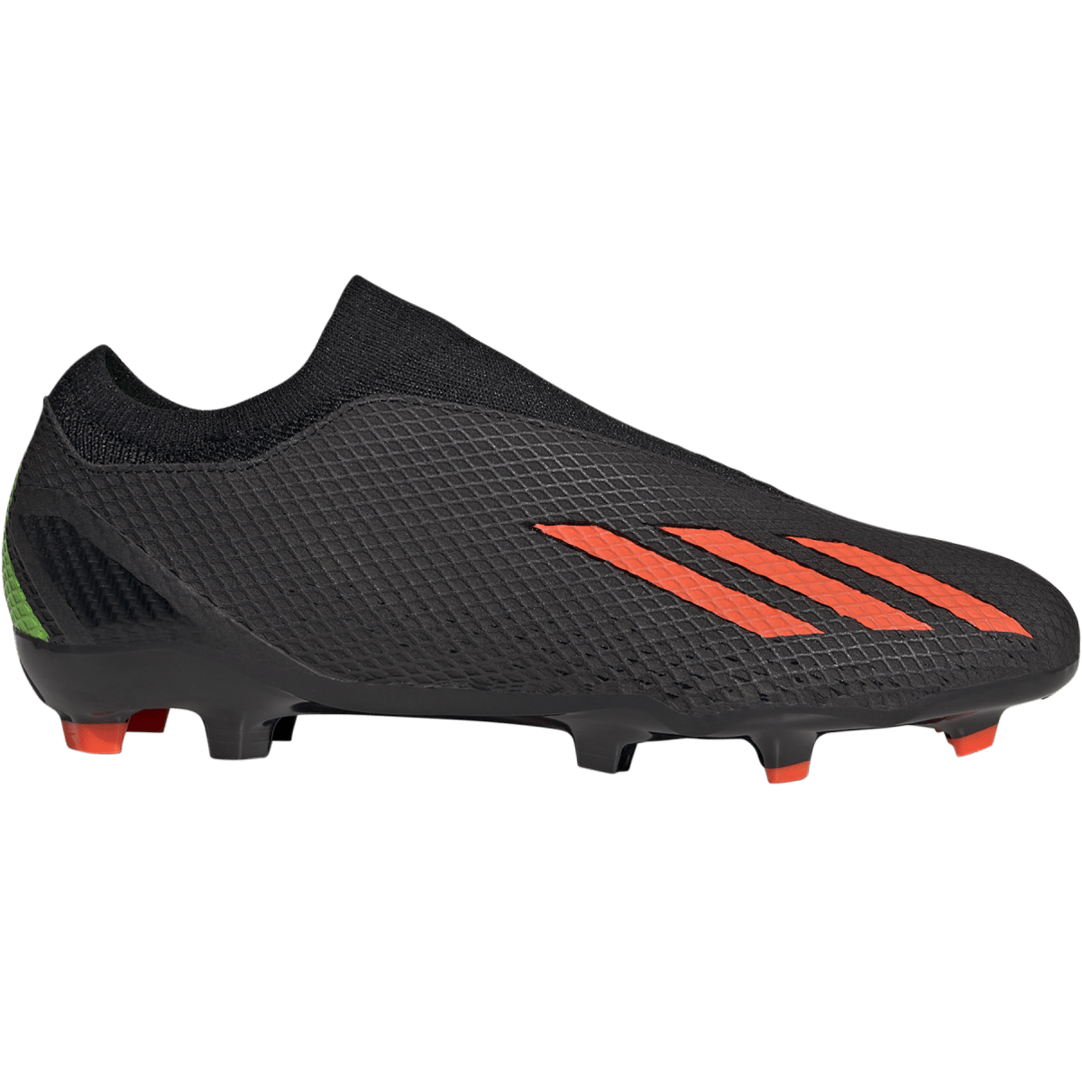 Red top laceless boots