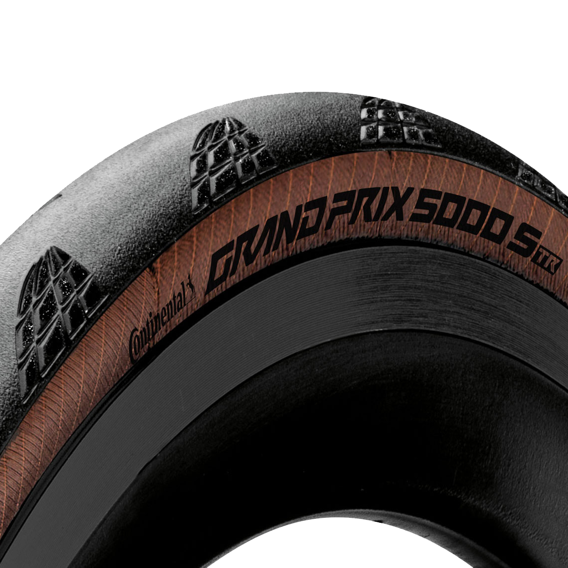 Grand Prix 5000 S TR - 700 x 30 Black/Coffee