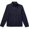 Vuori Men's Venice Wool Pullover in Ink Heather