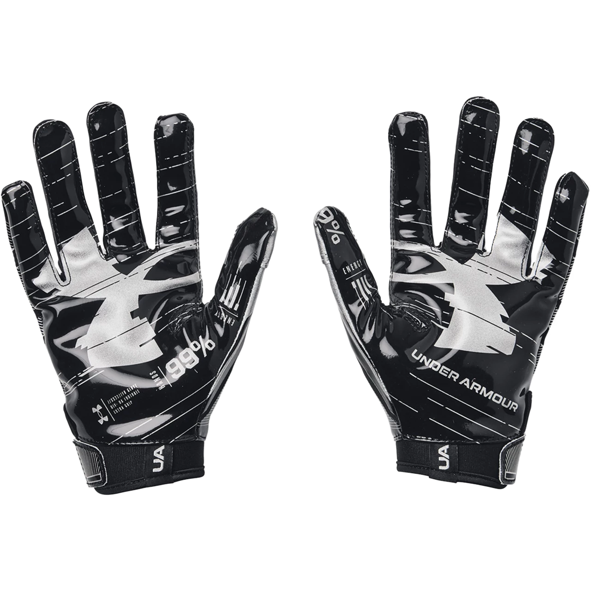 Youth UA F8 Football Gloves alternate view