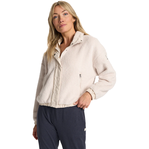 Women's Cozy Sherpa Jacket - Umber - Ramsey Outdoor