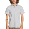 Quiksilver Men's Everyday Sun Cruise Polo in Light Grey Heather