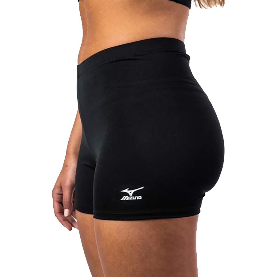 Mizuno Women's Vortex 4 Inseam Volleyball Shorts, Size Extra Extra Large,  Pink (1313) 
