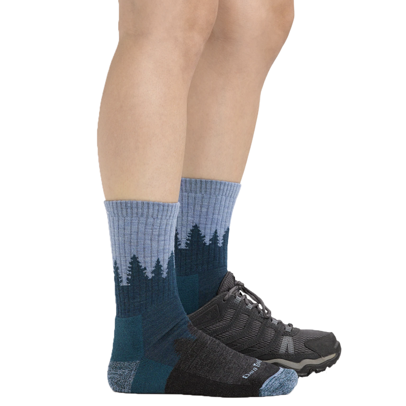 Women's Treeline Mid Hiker Micro Crew, Darn Tough Women's Treeline Mid Hiker Micro Crew