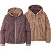 Patagonia Women's Reversible Cambria Jacket in  Dusky Brown