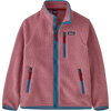 Patagonia Youth Retro Pile Jacket in Light Star Pink