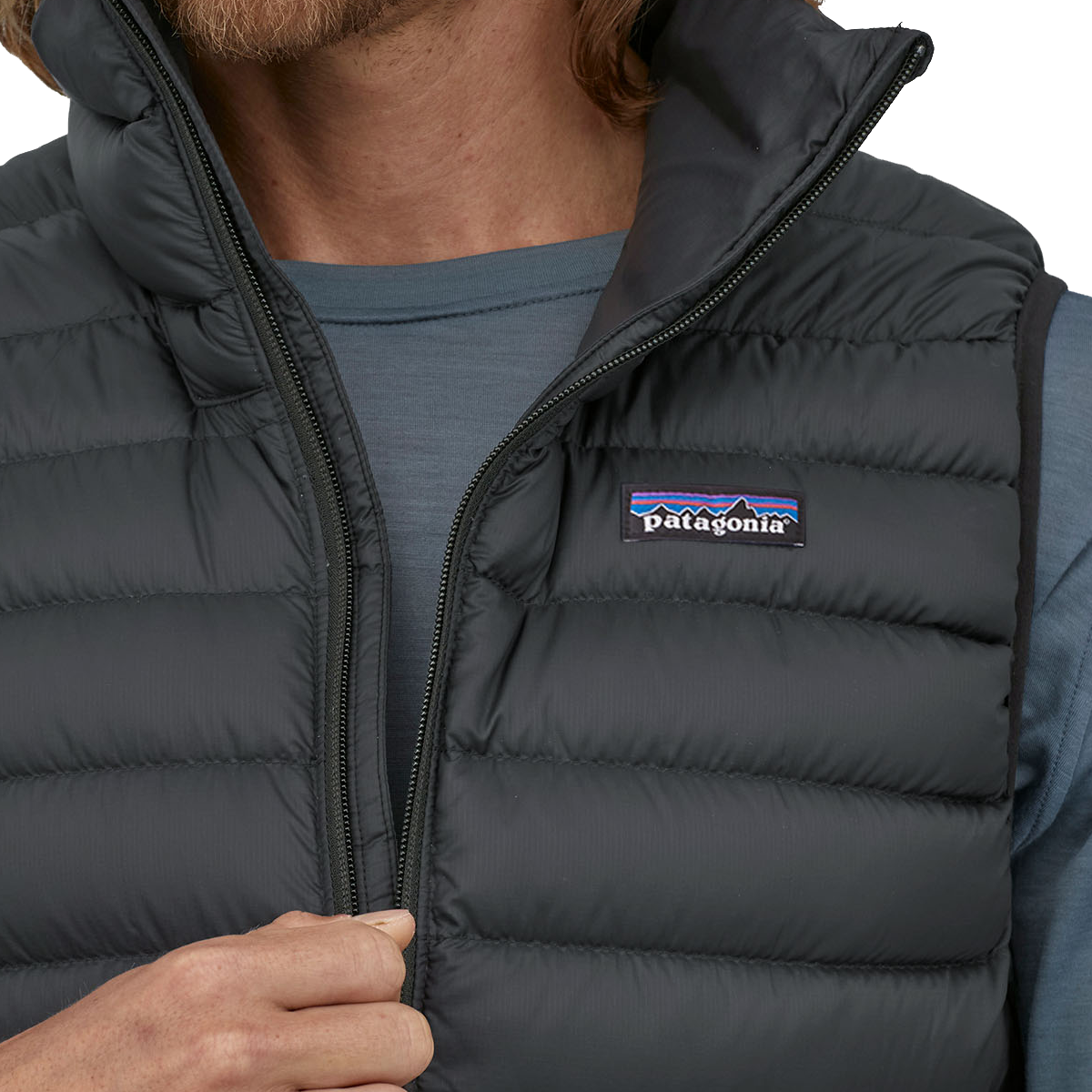 Patagonia men's hot sale down vest sale