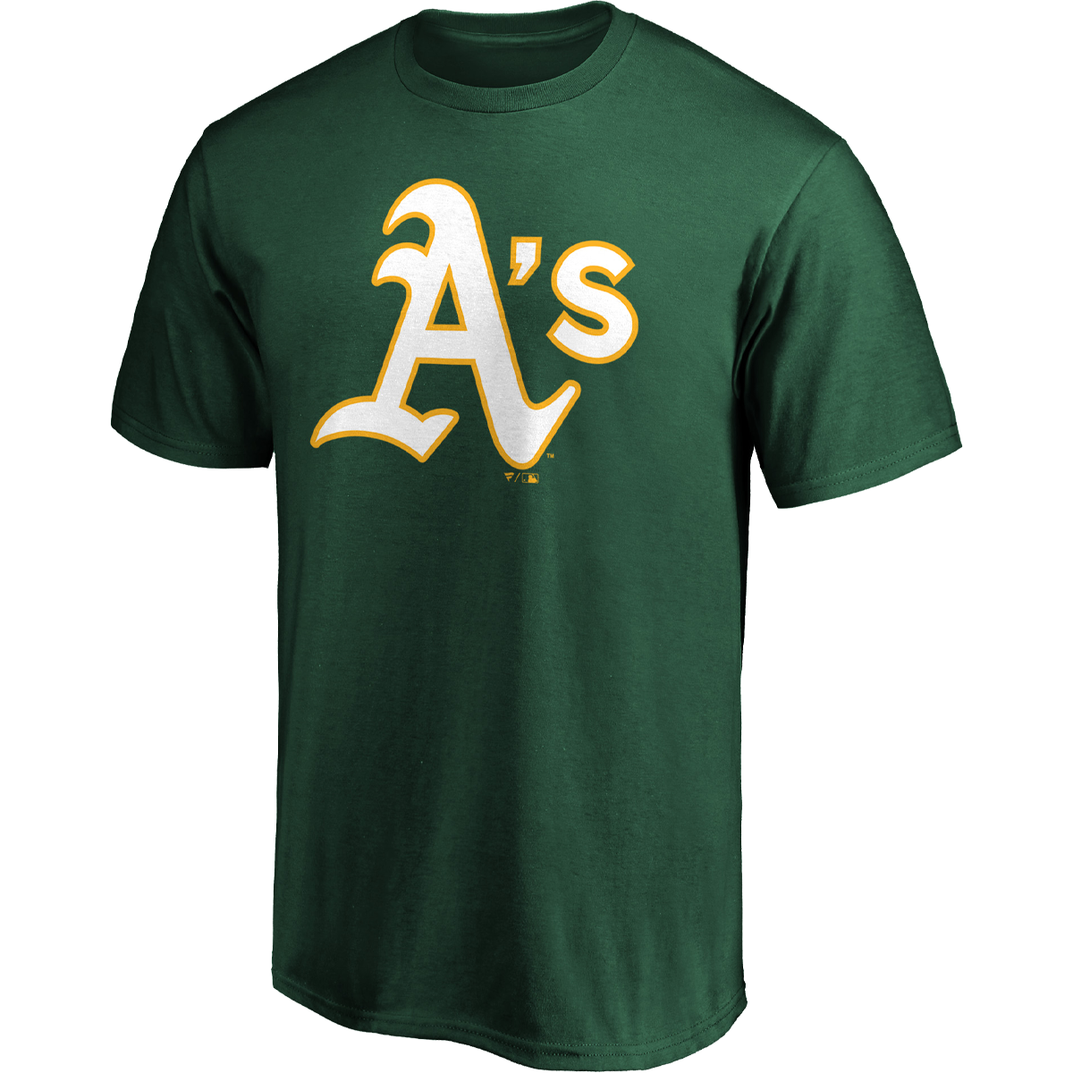 Men's Fanatics Branded Green Oakland Athletics Official Logo T-Shirt