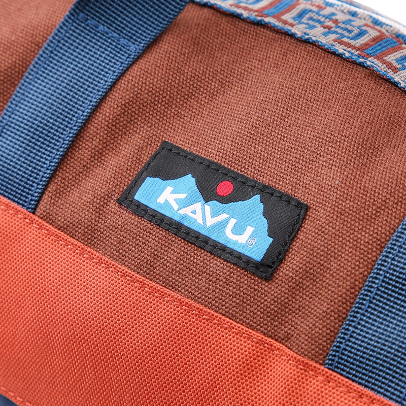 Manastash Mini Duffle, Kavu Manastash Mini Duffle logo