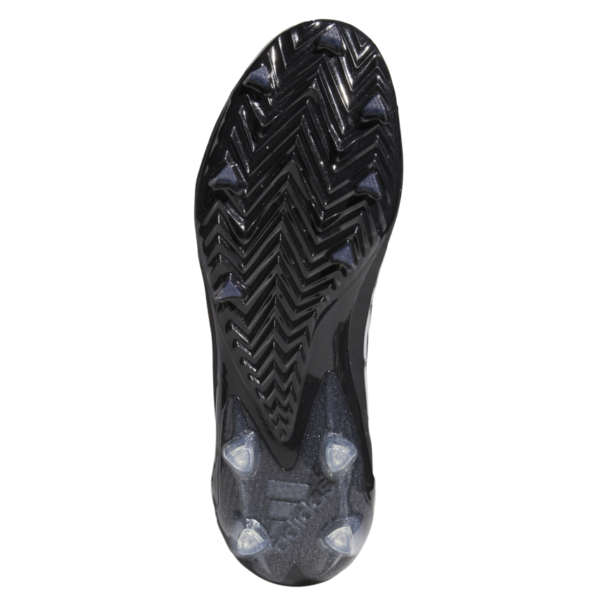 All black 2025 adidas football cleats