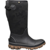 Bogs Women's Whiteout Adjustable Calf in Black Tonal Camo