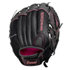 Franklin Sports Fastpitch Pro Series 12" Right Hand Throw Black/Pink