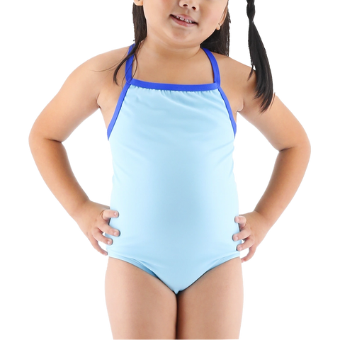 Youth Solid Diamondfit Swimsuit
