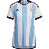 adidas Women's Argentina 22 Home Jersey in White/Light Blue