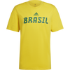 adidas Men's FIFA World Cup 2022 Brasil Tee in Team Yellow