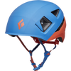 Black Diamond Youth Capitan Helmet in Ultra Blue/Persimmon