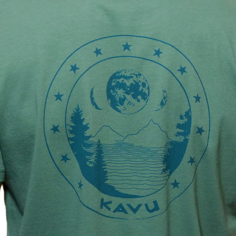 Men's Moon Phase Tee, Kavu Men's Moon Phase Tee graphic