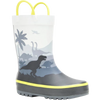 Kamik Youth Toddler Dino Rain Boot in Gray