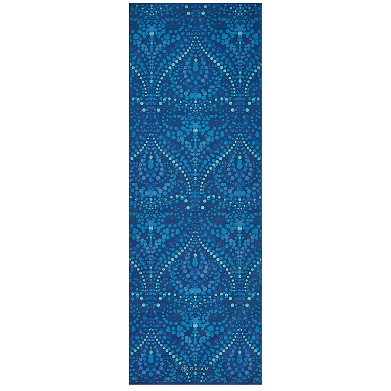Reversible Yoga Mat Mystic Sky, Gaiam Reversible Yoga Mat Mystic Sky top