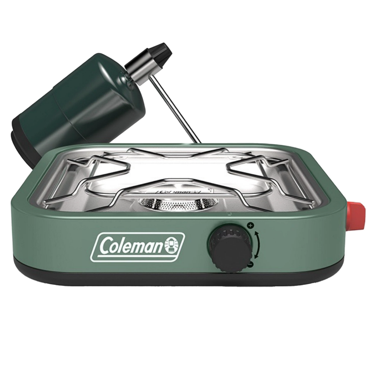 Coleman 1-Burner Propane Electronic Steel Outdoor Stove in the
