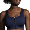 Brooks Women's Dare Zip Run Bra front