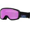 Giro Women's Moxie Goggles in Black Chroma Dot/Amber Pink/Yellow