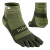 Injinji Men's Trail Midweight Mini-Crew toe and heel