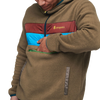 Cotopaxi Men's Teca Fleece Hooded Half-Zip Jacket chest pocket