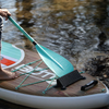 Bote 3 Piece Aero Adjustable SUP Paddle in use