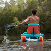 Bote 5 Piece Adjustable Kayak Paddle in use