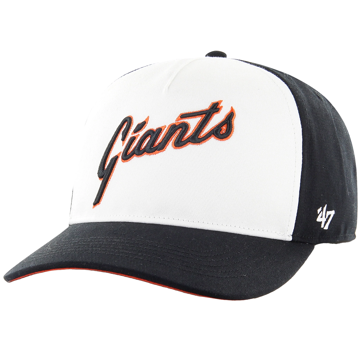 47 MLB Men's Trucker Snapback Adjustable Hat (San Francisco Giants -  Black), One Size : Sports & Outdoors 