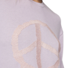 Spiritual Gangster Women's Peace Relaxed Savasana Sweater fabric detail