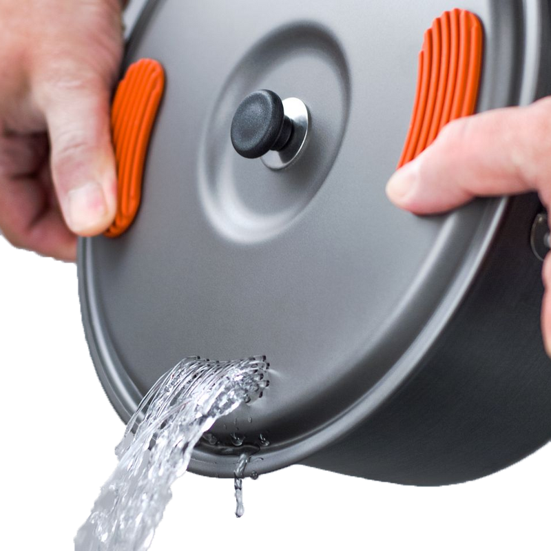 Halulite 4.7 L Pot, GSI Outdoors Halulite 4.7 L Pot strainer