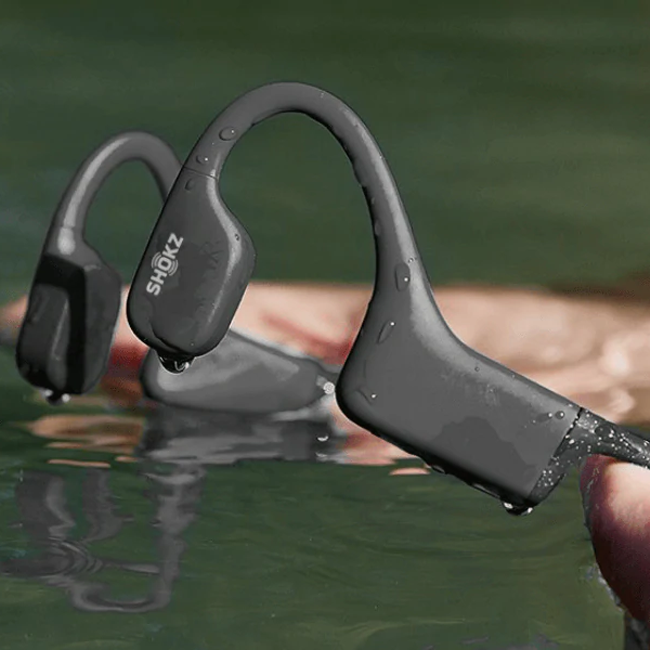 OpenSwim MP3 Headphones alternate view