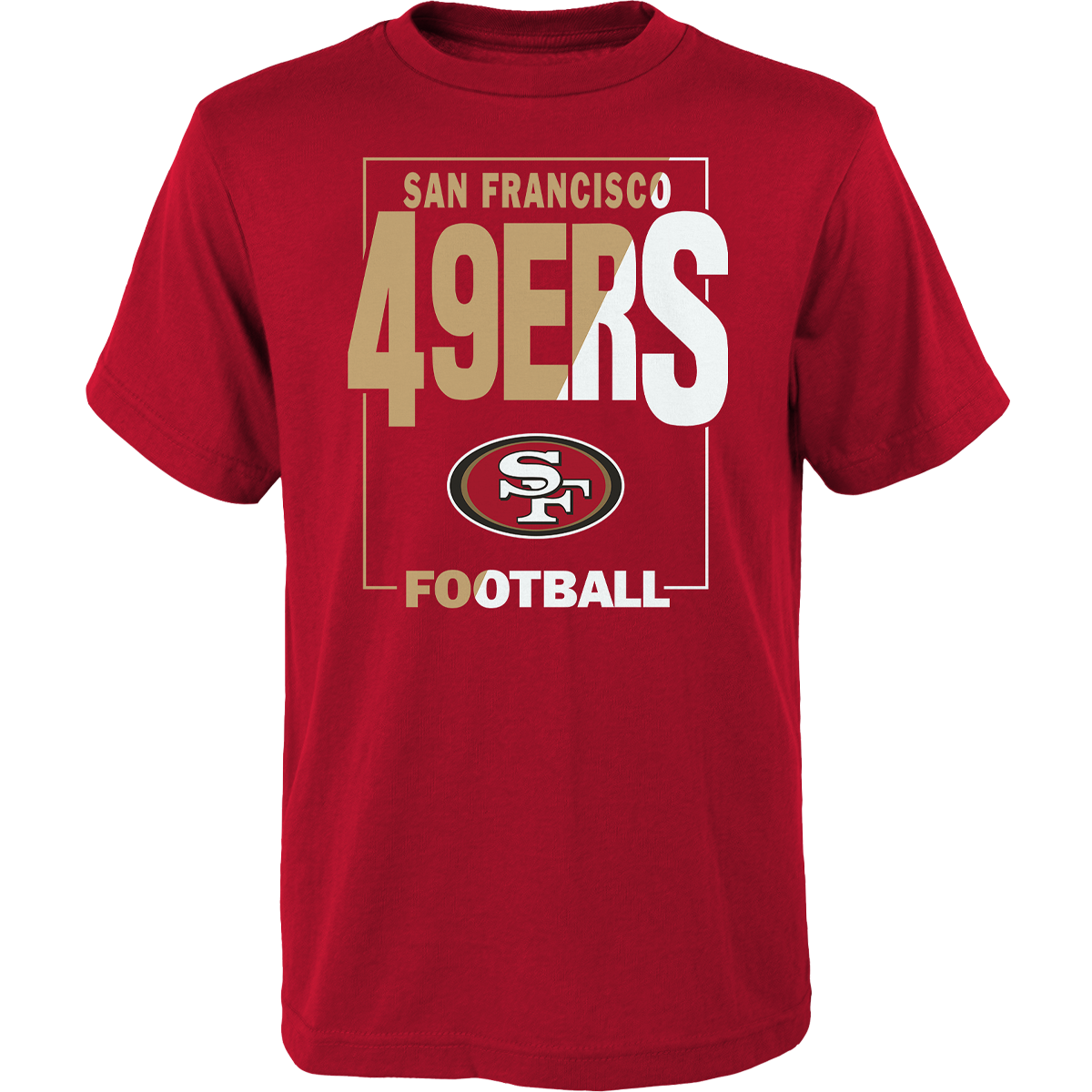 Women's 49ers V-Neck Primary Logo Short Sleeve – Sports Basement