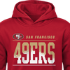 Outerstuff Youth 49ers Play By Play Hoodie team graphic