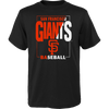 Outerstuff Youth Giants Coin Toss Tee in Black