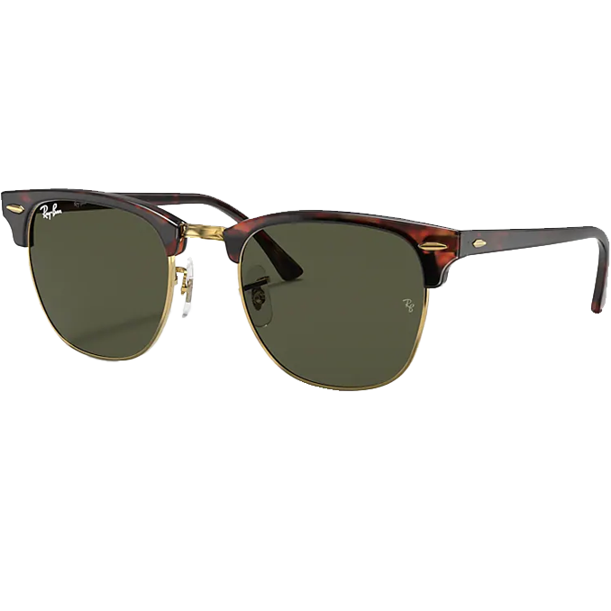 Club Master Low Bridge Polished Tortoise/Green alternate view
