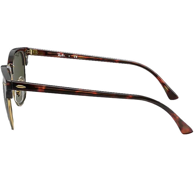 Club Master Low Bridge Polished Tortoise/Green alternate view