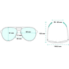 Goodr Mach G Operation Blackout Polarized measurements