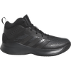 Adidas Youth Cross Em Up 5 Wide in Black/Carbon