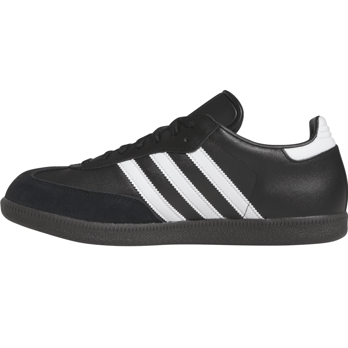 Adidas samba black sales leather