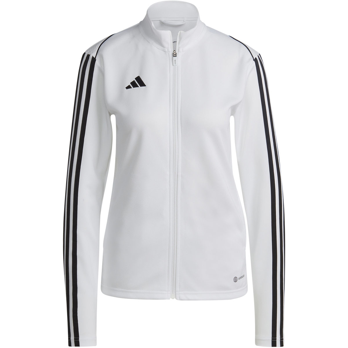 Adidas - Women's 3-Stripes Full-Zip Jacket - A268 - Grey Five/ Grey Three -  Size: M - Walmart.com