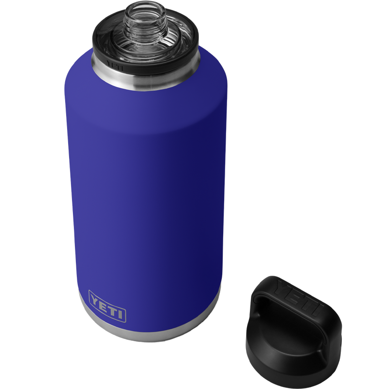 Rambler 64 oz Bottle with Chug Cap, Yeti Rambler 64 oz Bottle top off