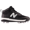 New Balance Youth 3000 v6 Rubber Molded in Black/White
