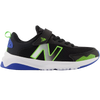 New Balance Youth Dynasoft 545 Bungee Lace with Top Strap in Black/Green/Cobalt