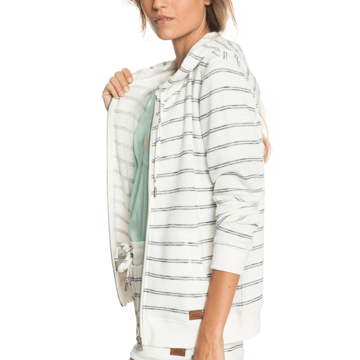 Women's Perfect Wave Stripe Hoodie alternate view