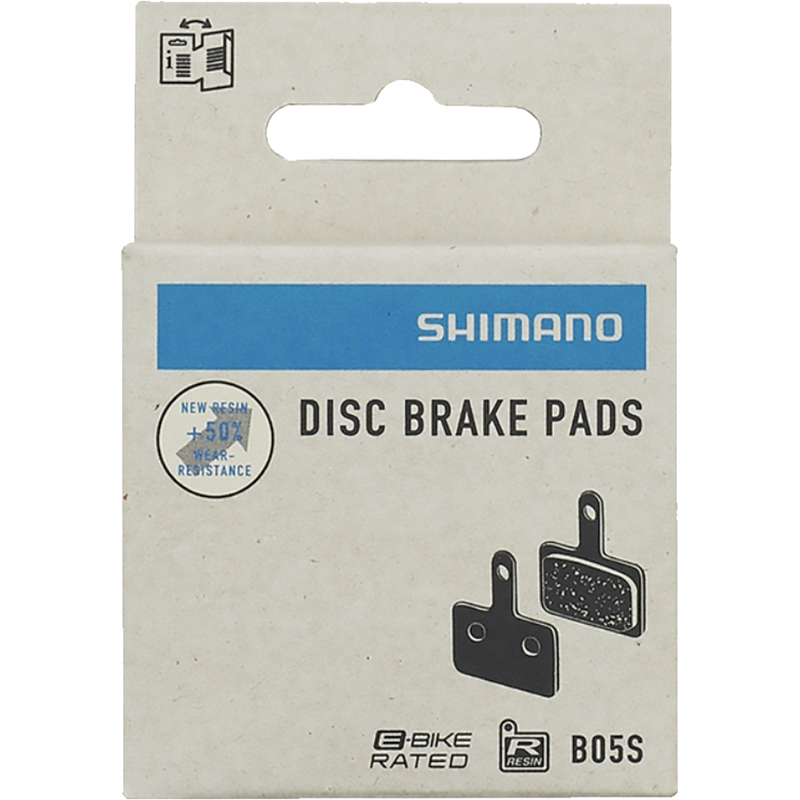 B05S-RX Resin Pad & Spring, Shimano B05S-RX Resin Pad & Spring packaging