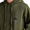 Roark Shaded Fleece Hoodie chest detail